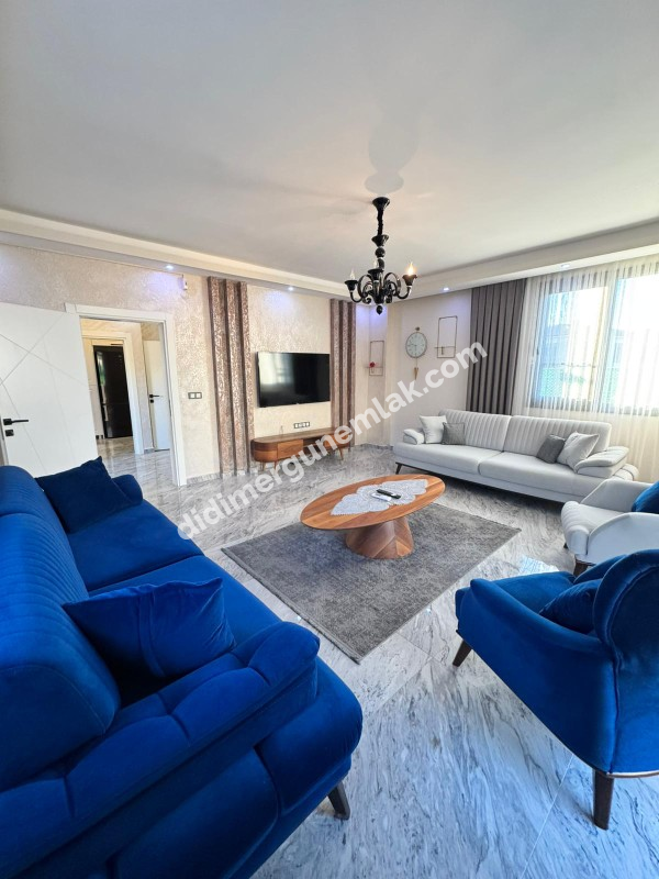 DİDİM HİSAR MAHALLESİNDE EŞYALI,AYRI MUTFAKLI, HAVUZLU KAPALI GARAJLI LÜKS 3+1 FIRSAT SATILIK MÜSTAKİL VİLLA