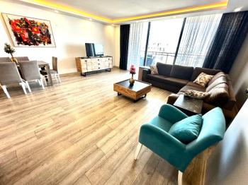 Akacan Elegance Sitesi Full Deniz ve Havuz Manzaralı 3+1 Lüks Eşyalı Kiralık Daire