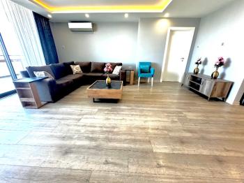 Akacan Elegance Sitesi Full Deniz ve Havuz Manzaralı 3+1 Lüks Eşyalı Kiralık Daire