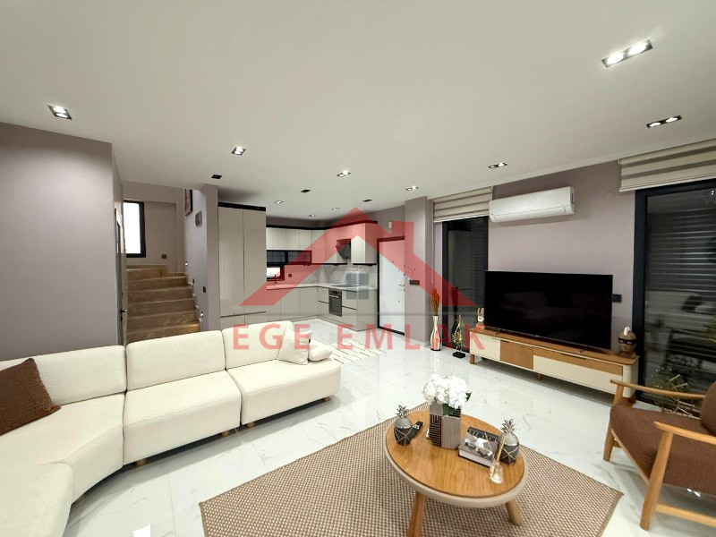 Didim'de Çamlık Mahallesinde Tam Müstakil 3+1 Eşyalı Villa