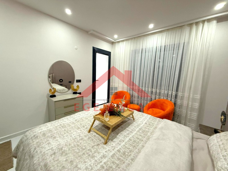 Didim'de Çamlık Mahallesinde Tam Müstakil 3+1 Eşyalı Villa