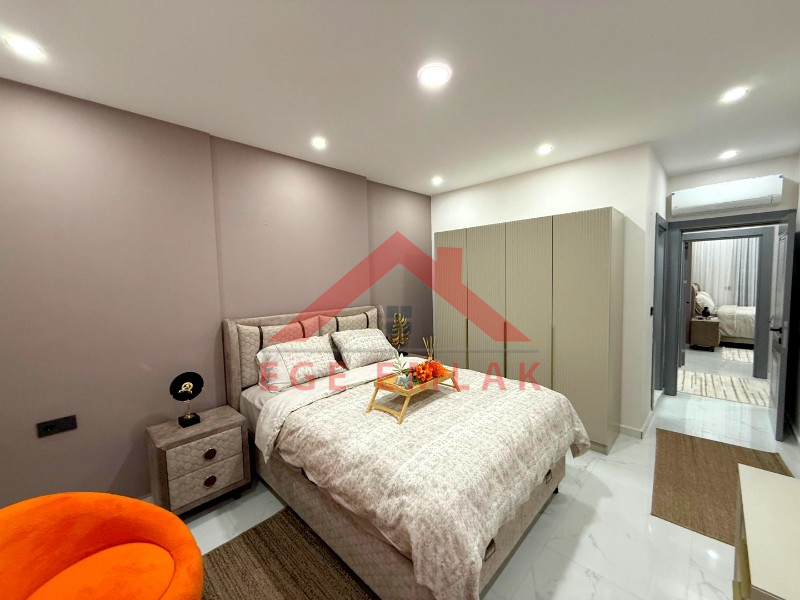 Didim'de Çamlık Mahallesinde Tam Müstakil 3+1 Eşyalı Villa