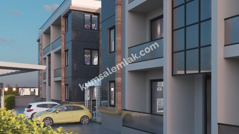 LAPTA ALSANCAKTA DAĞ DENİZ MANZARALI YENİ SIFIR 2+1DAİRE