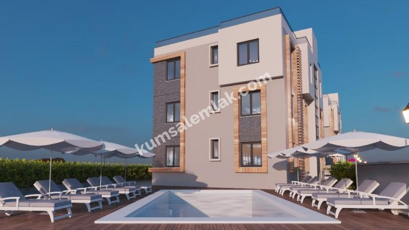 LAPTA ALSANCAKTA DAĞ DENİZ MANZARALI YENİ SIFIR 2+1DAİRE