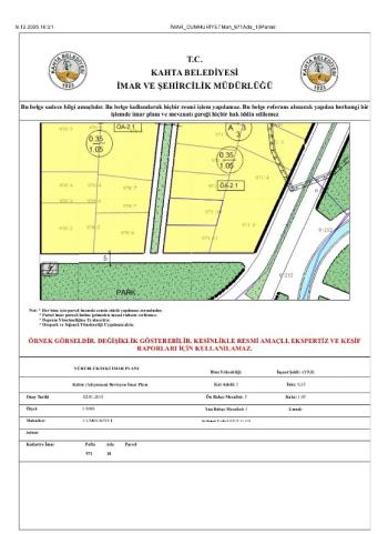 YILMAZ EMLAK'TAN CUMHURİYET MAH.SATILIK 387 m² BATI CEPHELİ ARSA