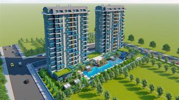 MAHMUTLAR ALANYA KİRALIK DAİRE EXODUS RESİDENCE KİRALIK EŞYALI 1+1 DAİRE MAHMUTLAR ALANYA ANTALYA