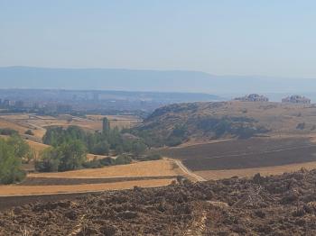 GÜVENAY - ÇORUM BÜĞET KÖYÜ SLİMKENT TOKİ ÜSTÜ SATILIK TARLA 