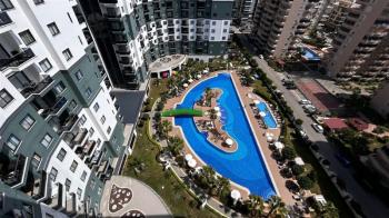 1+1 Apartment sale in serenity residence mahmutlar hotel consept 11 th 