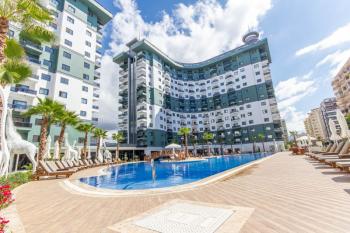 1+1 apartment sale in alanya mahmutlar with hotel consept 11  serenity residence 