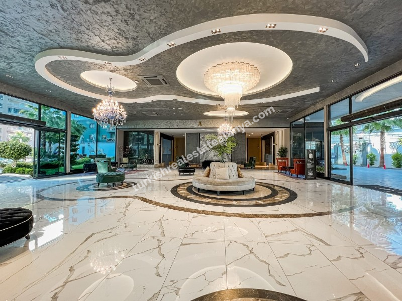 1+1 satılık daire hotel konsept mahmutlar serenity residence  9 th  