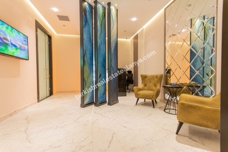 1+1 satılık daire hotel konsept mahmutlar serenity residence  9 th  