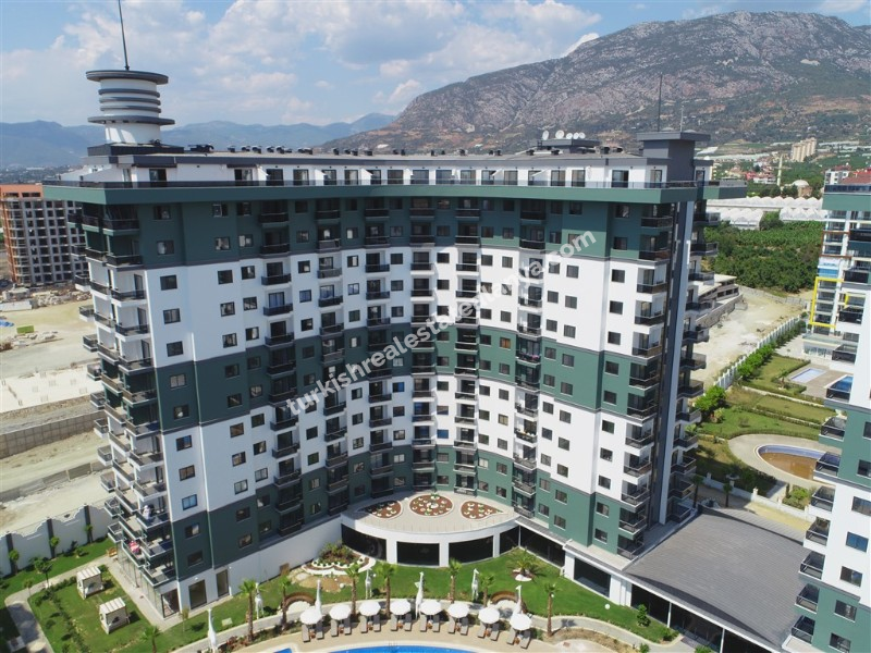 1+1 satılık daire hotel konsept mahmutlar serenity residence  9 th  