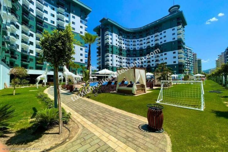 1+1 Apartment sale in serenity residence mahmutlar hotel consept 11 th  