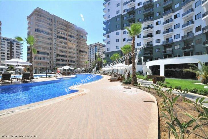 1+1 Apartment sale in serenity residence mahmutlar hotel consept 11 th  