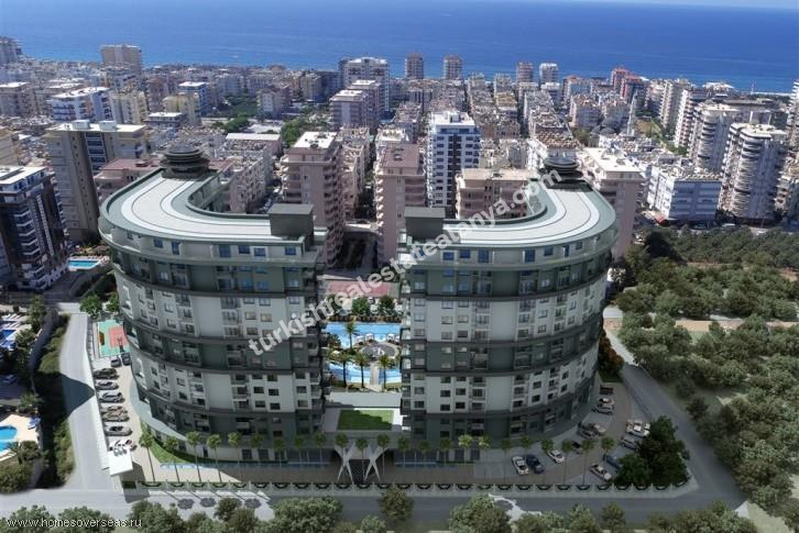 1+1 satılık daire hotel konsept mahmutlar serenity residence  9 th  