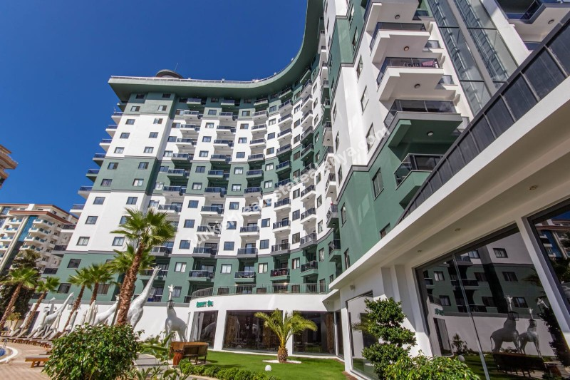 1+1 apartment sale in alanya mahmutlar with hotel consept 11  serenity residence 