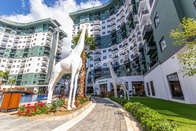 1+1 apartment sale in alanya mahmutlar with hotel consept 11  serenity residence 