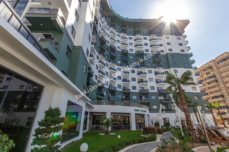 1+1 apartment sale in alanya mahmutlar with hotel consept 11  serenity residence 