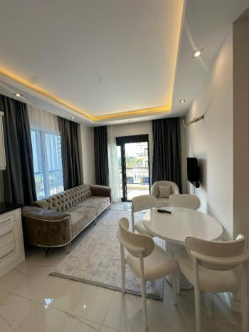 MAHMUTLAR ALANYA KİRALIK DAİRE CEBECİ TOWER RESİDENCE KİRALIK EŞYALI 1+1 DAİRE AYLIK 800 EURO MAHMUTLAR ALANYA ANTALYA 