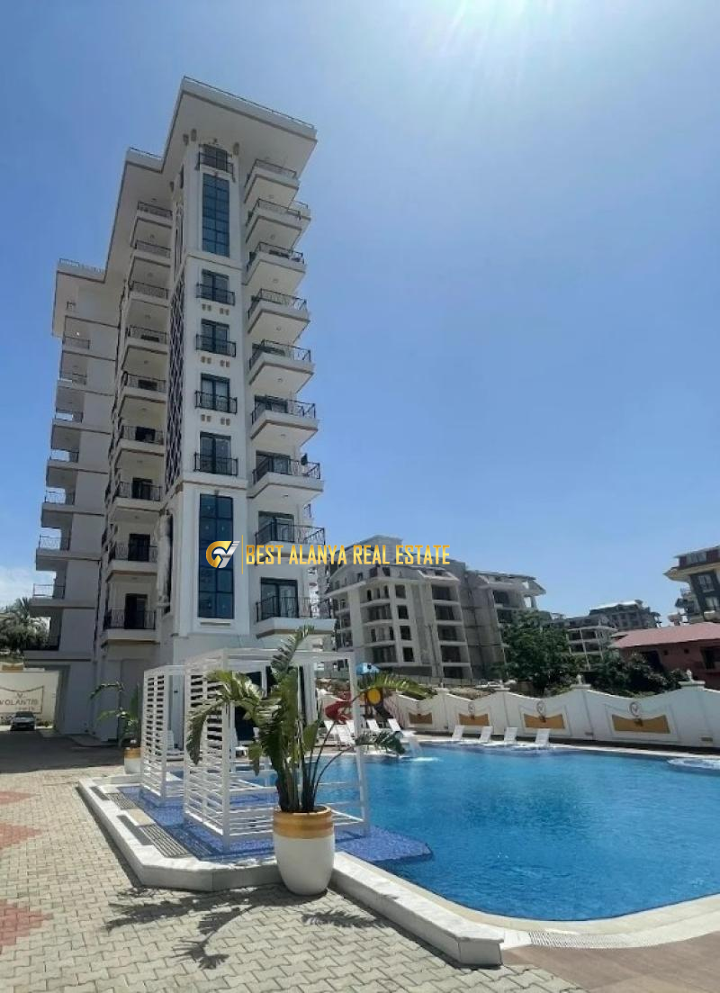 MAHMUTLAR ALANYA KİRALIK DAİRE VOLANTİS TOWER RESİDENCE KİRALIK EŞYALI 1+1 DAİRE MAHMUTLAR ALANYA ANTALYA