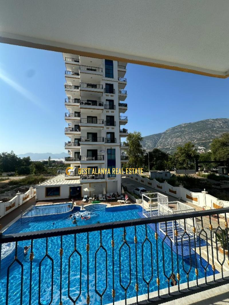 MAHMUTLAR ALANYA KİRALIK DAİRE CEBECİ TOWER RESİDENCE KİRALIK EŞYALI 1+1 DAİRE AYLIK 800 EURO MAHMUTLAR ALANYA ANTALYA 