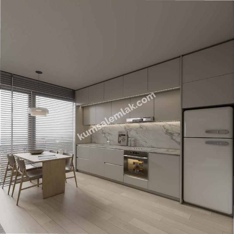 Girne Alsancak Ana Yol Üstünde Satılık 1+1 Daireler