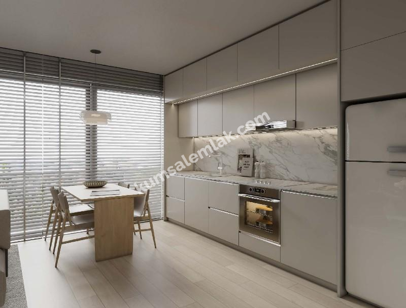 Girne Alsancak Ana Yol Üstünde Satılık 1+1 Daireler