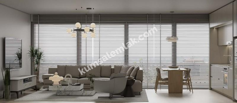 Girne Alsancak Ana Yol Üstünde Satılık 1+1 Daireler