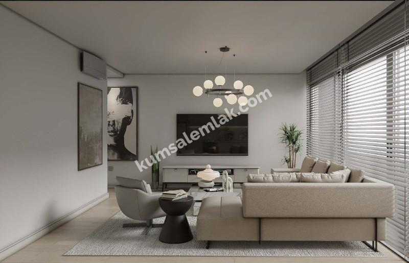 Girne Alsancak Ana Yol Üstünde Satılık 1+1 Daireler