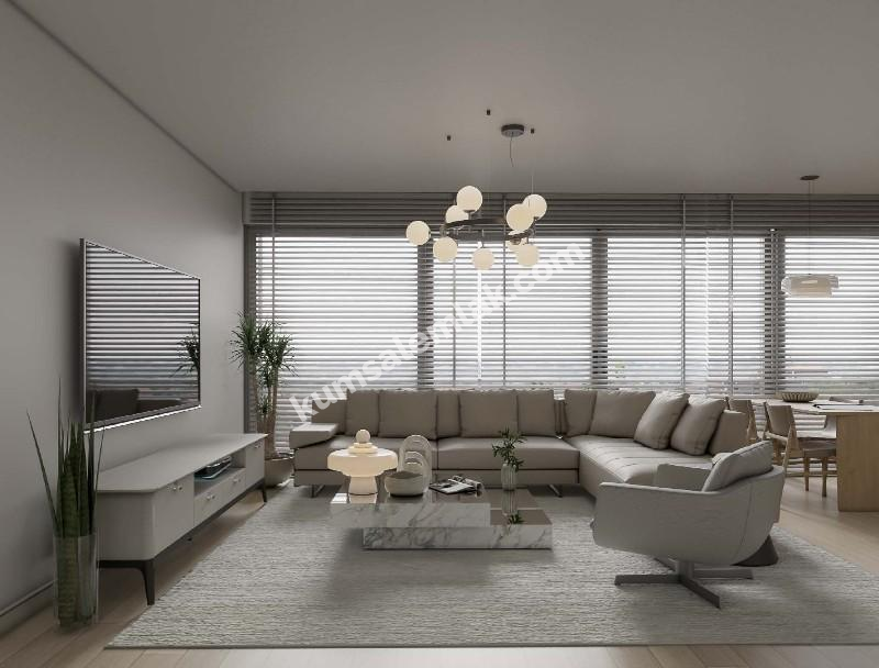 Girne Alsancak Ana Yol Üstünde Satılık 1+1 Daireler