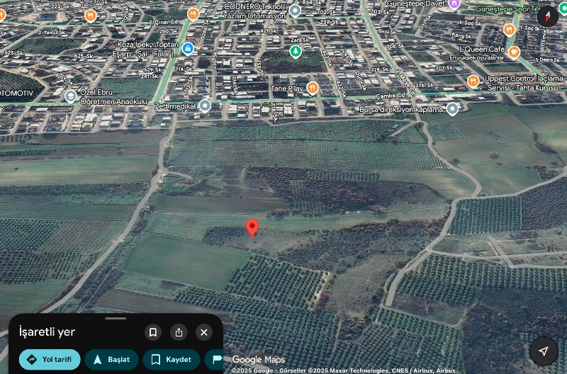 Derecavus Yunuseli arasinda İmar Sınırı Yatırımlık 20 Dönüm Satılık Kıymetli Arazi.