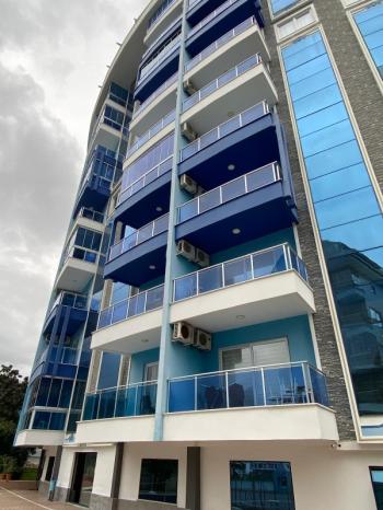BLUE TOWER RESİDENCE KİRALIK EŞYALI 1+1 DAİRE AYLIK 420 € MAHMUTLAR ALANYA ANTALYA