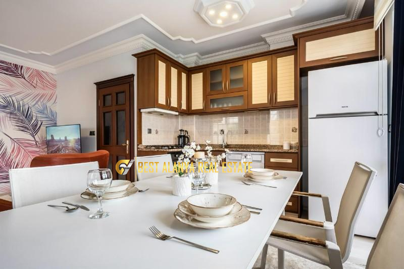 YILDIRIM APT KADIPAŞA ALANYA KİRALIK EŞYALI 2+1 DAİRE AYLIK 550 EURO