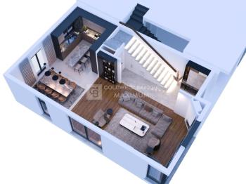 KKTC Lefkoşa Yenikent Satılık 3+1 Türk Tapulu İkiz Villa