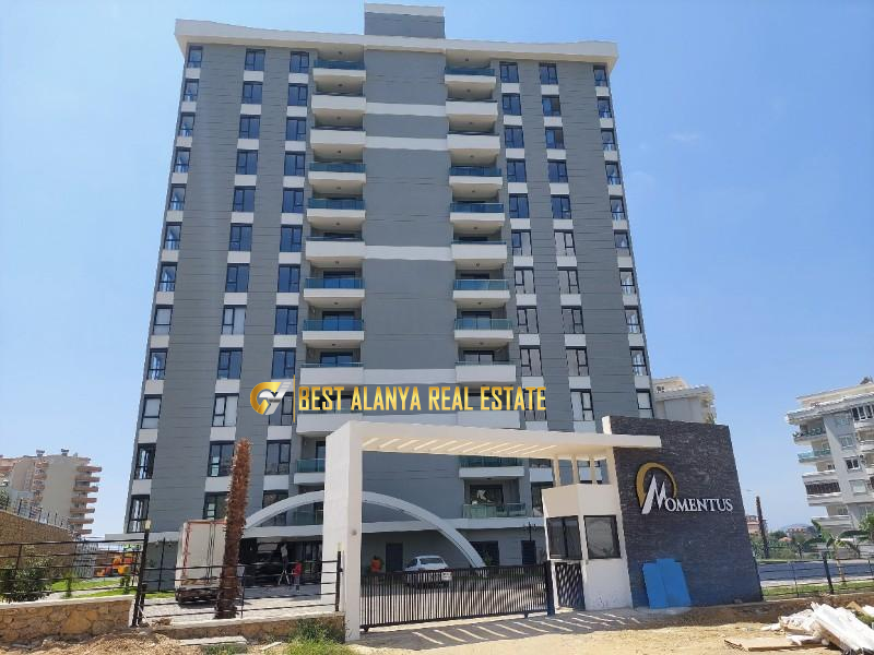 MOMENTUS TOWER RESİDENCE SATILIK GÜNEY CEPHE 1+1 BOŞ DAİRE MAHMUTLAR ALANYA ANTALYA