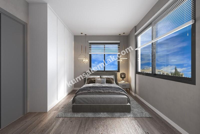 Gönyeli Merkezde Türk Malı 2+1 Yeni sıfır Daireler 