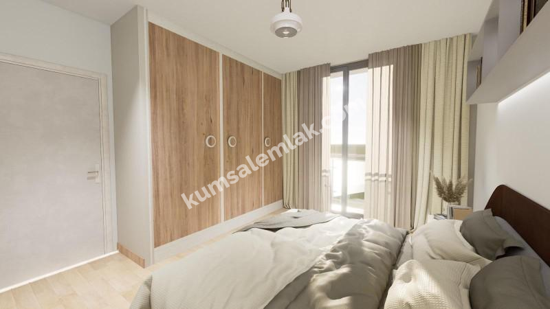 Gönyeli'de  Yeni Sıfır 2+1 Türk Malı  Daire 