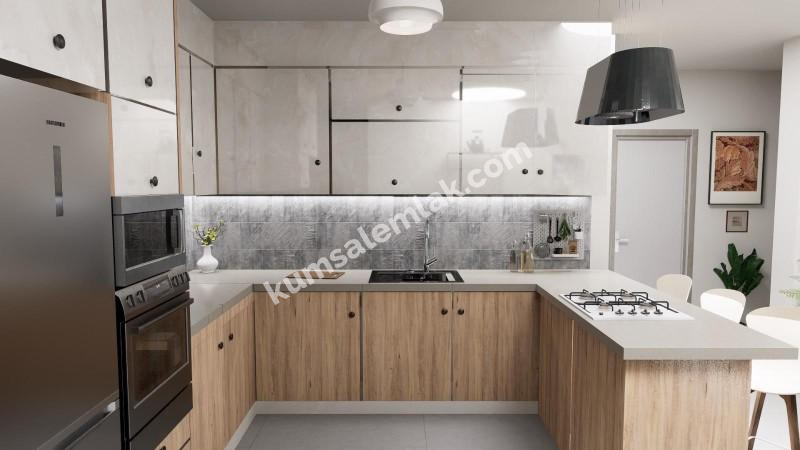 Gönyeli'de  Yeni Sıfır 2+1 Türk Malı  Daire 