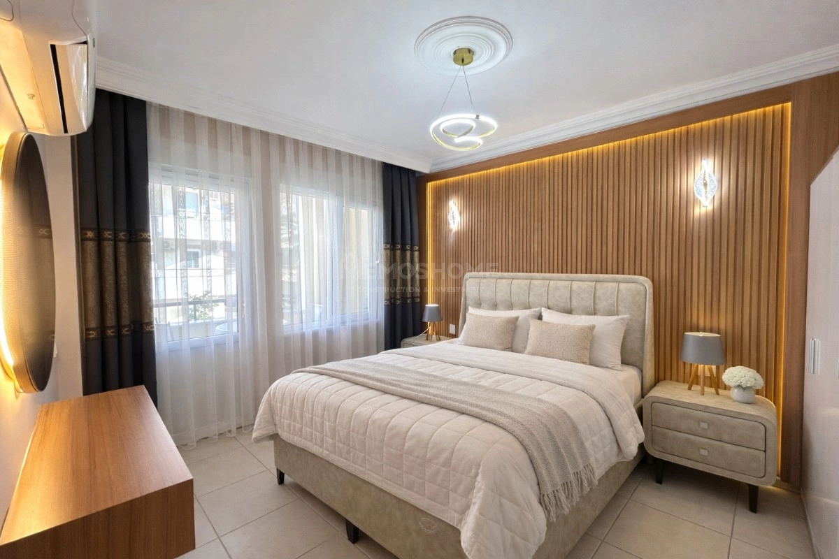 İkamete Uygun Alanyum Yakını 2+1