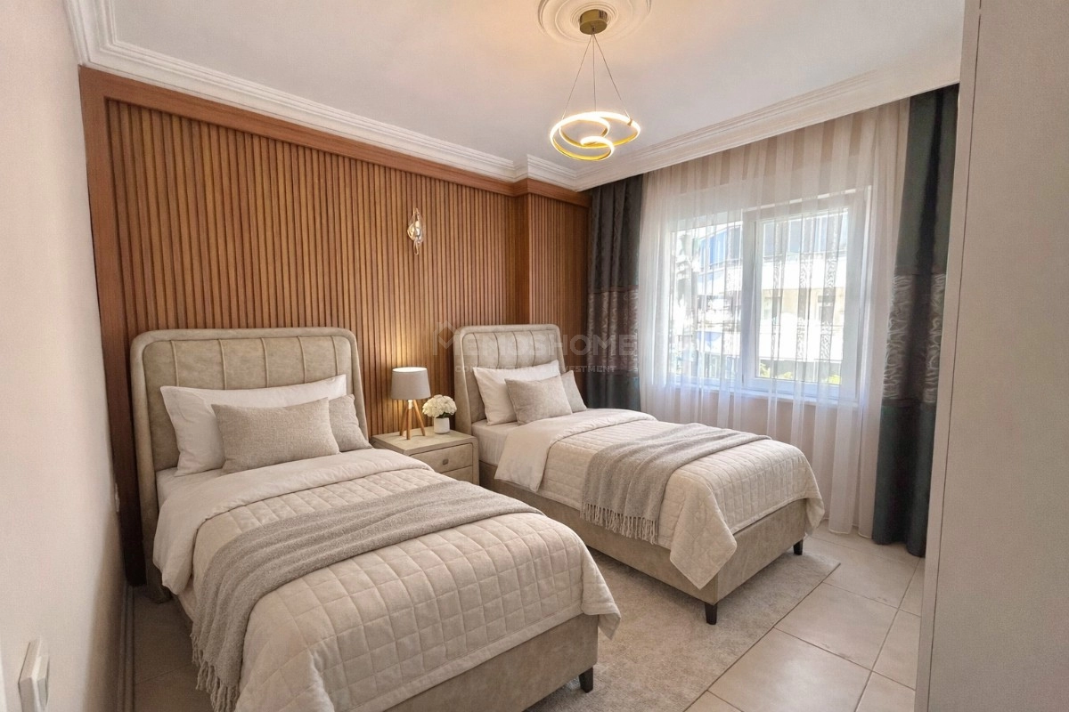 İkamete Uygun Alanyum Yakını 2+1