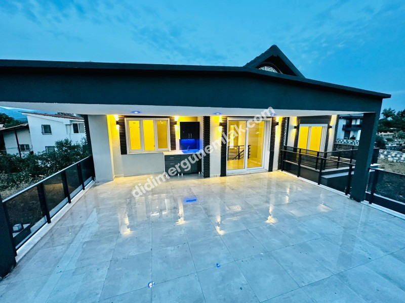  DİDİM YEŞİLTEPE’DE SATILIK MÜSTAKİL HAVUZLU LÜKS VİLLA 