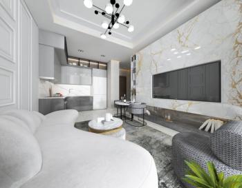 1+1 stanovi na prodaju u blizini plaže Kleopatra-Cleopatra Plajı Yakınında Satılık 1+1 Daireler