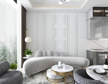 1+1 stanovi na prodaju u blizini plaže Kleopatra-Cleopatra Plajı Yakınında Satılık 1+1 Daireler