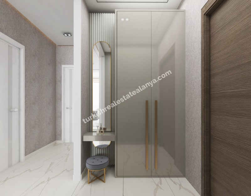 1+1 stanovi na prodaju u blizini plaže Kleopatra-Cleopatra Plajı Yakınında Satılık 1+1 Daireler