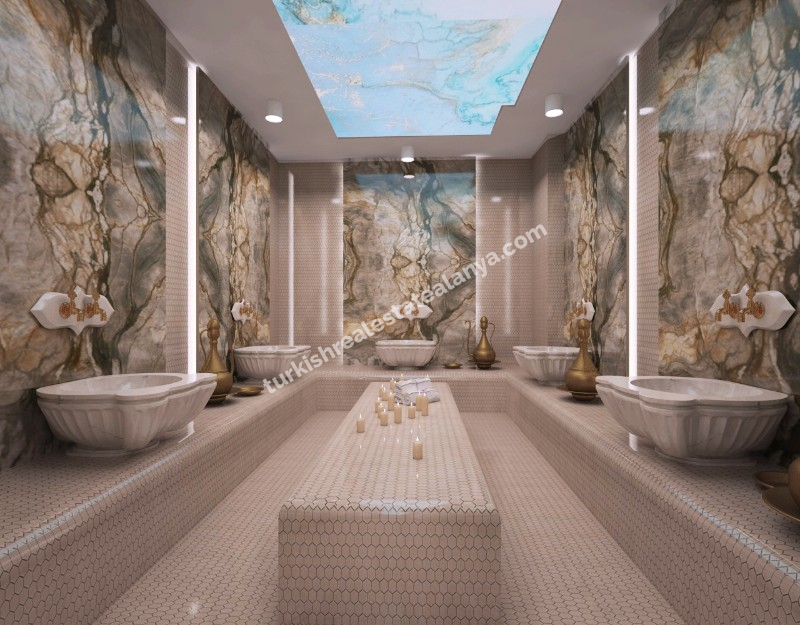 1+1 stanovi na prodaju u blizini plaže Kleopatra-Cleopatra Plajı Yakınında Satılık 1+1 Daireler