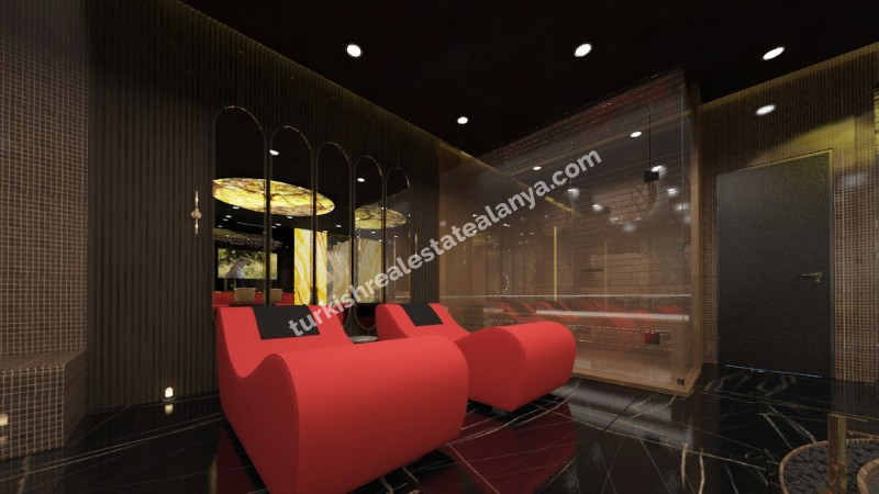 1+1 stanovi na prodaju u blizini plaže Kleopatra-Cleopatra Plajı Yakınında Satılık 1+1 Daireler