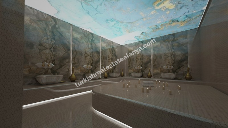 1+1 stanovi na prodaju u blizini plaže Kleopatra-Cleopatra Plajı Yakınında Satılık 1+1 Daireler