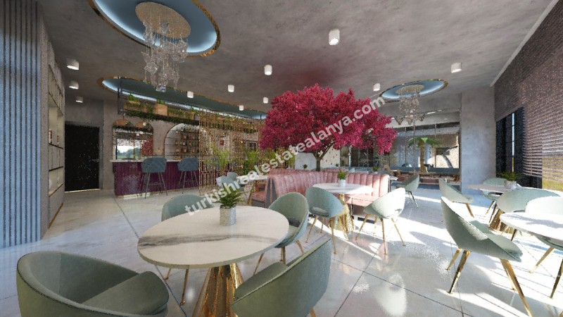 1+1 stanovi na prodaju u blizini plaže Kleopatra-Cleopatra Plajı Yakınında Satılık 1+1 Daireler