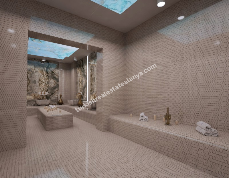 1+1 stanovi na prodaju u blizini plaže Kleopatra-Cleopatra Plajı Yakınında Satılık 1+1 Daireler