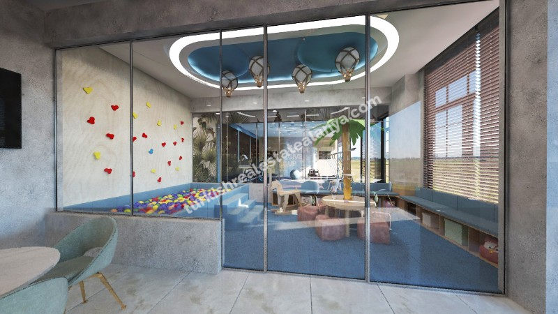 1+1 stanovi na prodaju u blizini plaže Kleopatra-Cleopatra Plajı Yakınında Satılık 1+1 Daireler